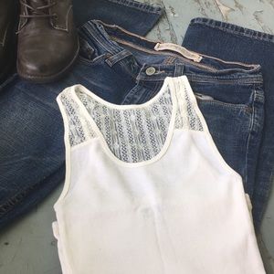 Lace tank from Arizona Jean Co